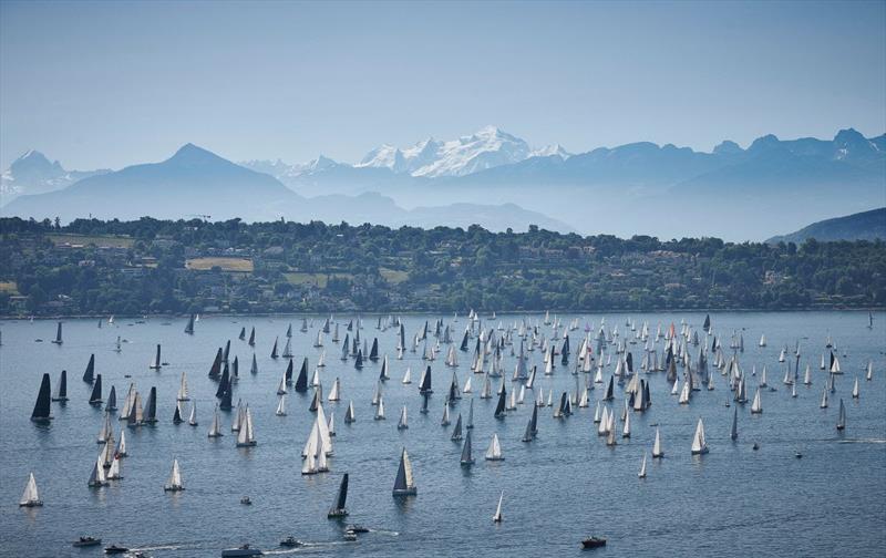 Bol d'Or Mirabaud photo copyright Loris Von Siebenthal taken at Société Nautique de Genève and featuring the TF35 class