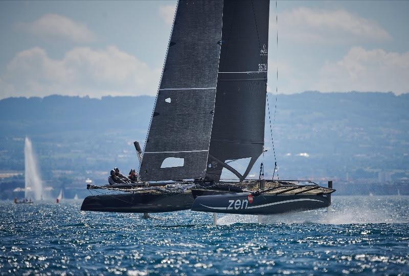 TF35 Trophy photo copyright Loris Von Siebenthal taken at Société Nautique de Genève and featuring the TF35 class