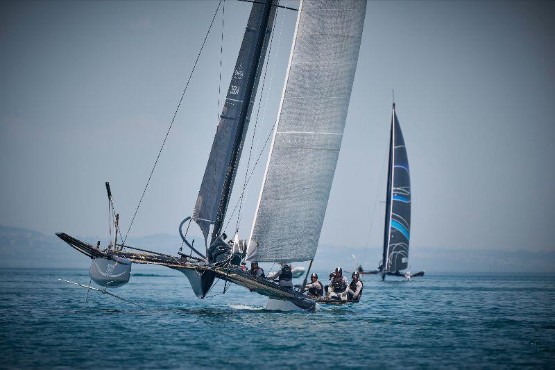 TF35 Realstone Cup for Léman Hope - Day 1 photo copyright Loris Von Siebenthal taken at Club Nautique de Versoix and featuring the TF35 class