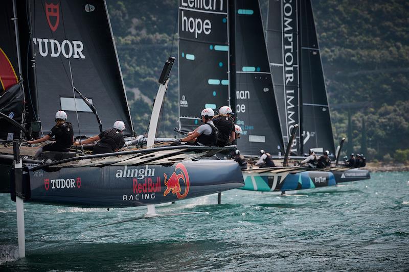 2023 TF35 Malcesine Cup 1 photo copyright Loris Von Siebenthal taken at Fraglia Vela Malcesine and featuring the TF35 class