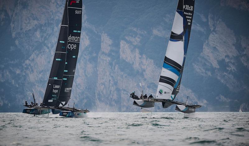 2023 TF35 Malcesine Cup 1 photo copyright Loris Von Siebenthal taken at Fraglia Vela Malcesine and featuring the TF35 class