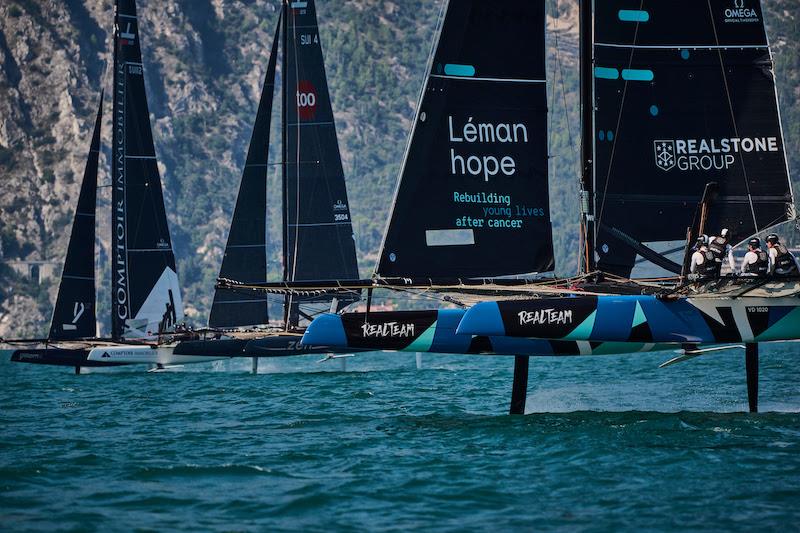 2023 TF35 Malcesine Cup 1 - Day 3 photo copyright Loris Von Siebenthal taken at Fraglia Vela Malcesine and featuring the TF35 class