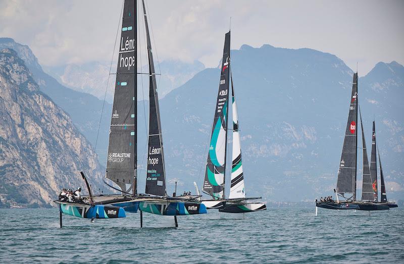 2023 TF35 Malcesine Cup 1 - Final Day photo copyright Loris Von Siebenthal taken at Fraglia Vela Malcesine and featuring the TF35 class