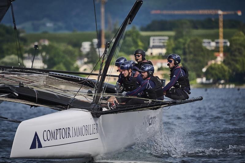 2025 TF35 Mies Grand Prix photo copyright TF35 Trophy taken at Club Nautique de Versoix and featuring the TF35 class