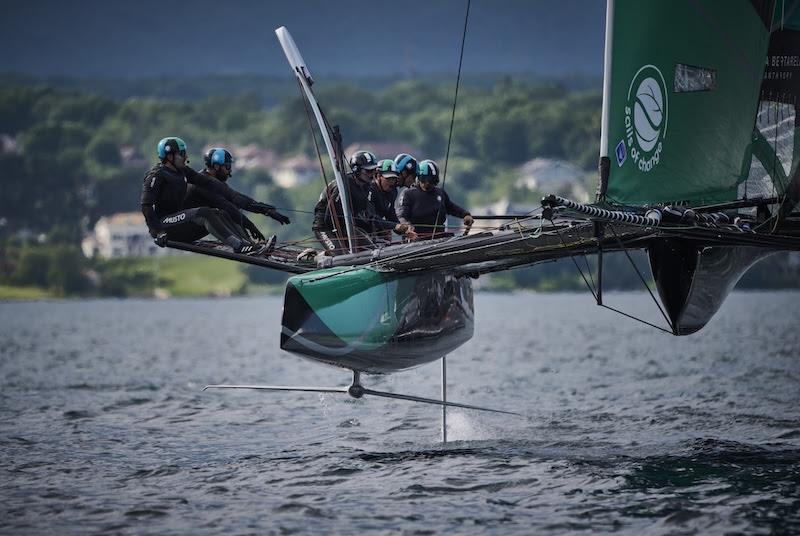 2025 TF35 Mies Grand Prix photo copyright TF35 Trophy taken at Club Nautique de Versoix and featuring the TF35 class