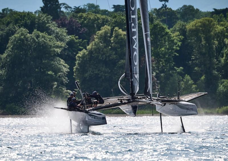 61st Genève-Rolle-Genève Race photo copyright Loris Von Siebenthal taken at Yacht Club de Genève and featuring the TF35 class