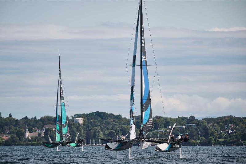 TF35 Maily Grand Prix 2025 photo copyright Loris von Siebenthal taken at Club Nautique de Versoix and featuring the TF35 class