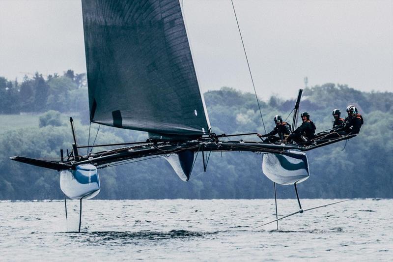 TF35 Trophy Nyon Grand Prix Day 1 photo copyright Sailing Energy / TF35 taken at Société Nautique de Nyon and featuring the TF35 class