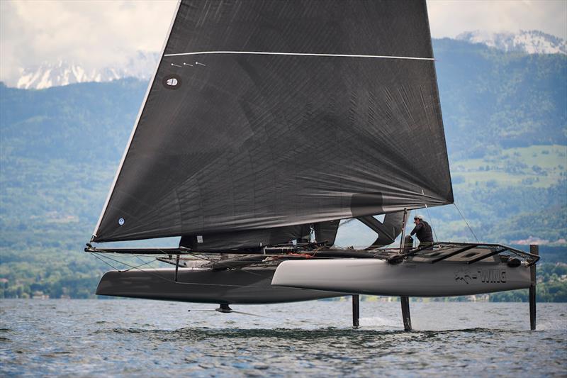 TF35 Trophy Nyon Grand Prix Day 2 photo copyright Sailing Energy / TF35 taken at Société Nautique de Nyon and featuring the TF35 class