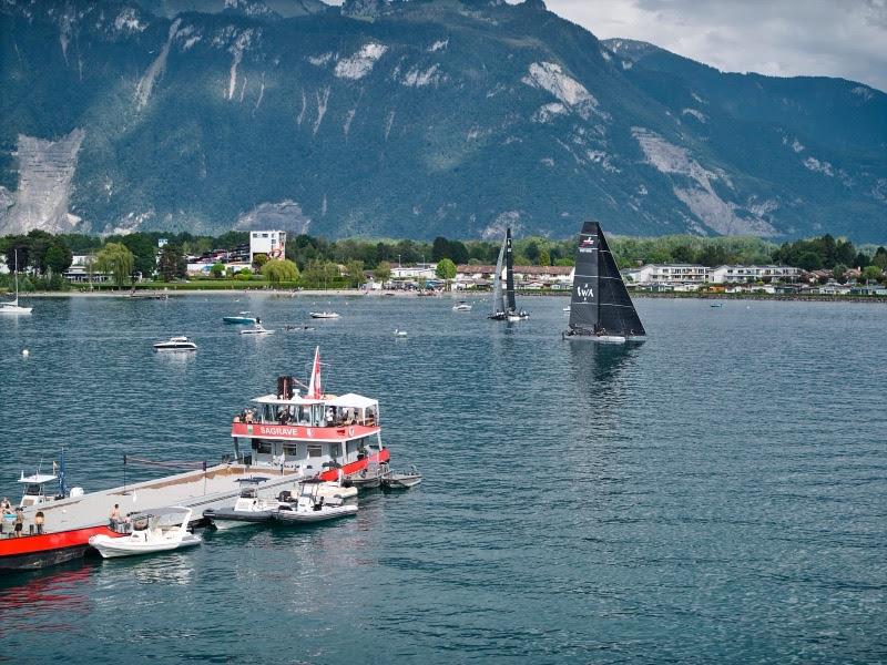 87th Bol d'Or du Léman photo copyright Loris von Siebenthal / Mateo Giraud / Bol d’Or du Léman taken at Société Nautique de Genève and featuring the TF35 class