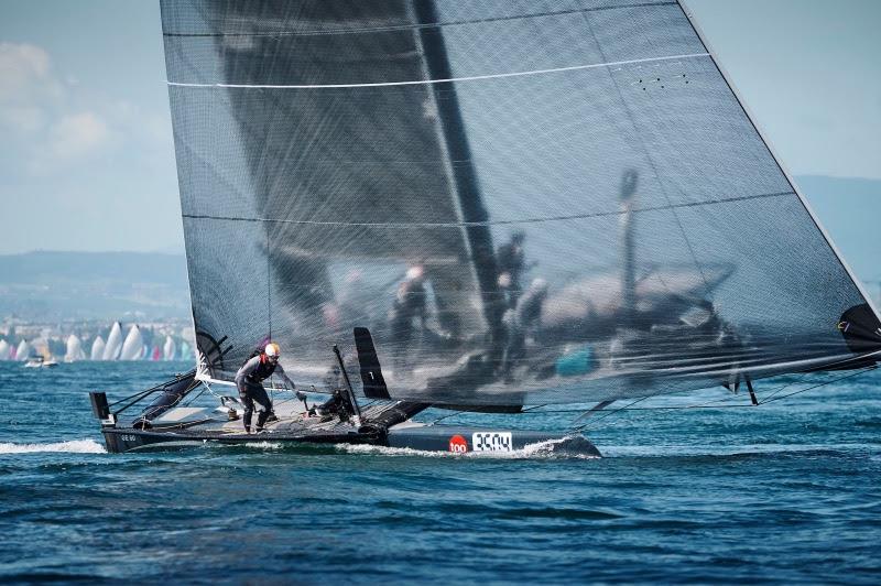 87th Bol d'Or du Léman photo copyright Loris von Siebenthal / Mateo Giraud / Bol d’Or du Léman taken at Société Nautique de Genève and featuring the TF35 class