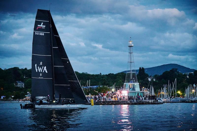 87th Bol d'Or du Léman photo copyright Loris von Siebenthal / Mateo Giraud / Bol d’Or du Léman taken at Société Nautique de Genève and featuring the TF35 class