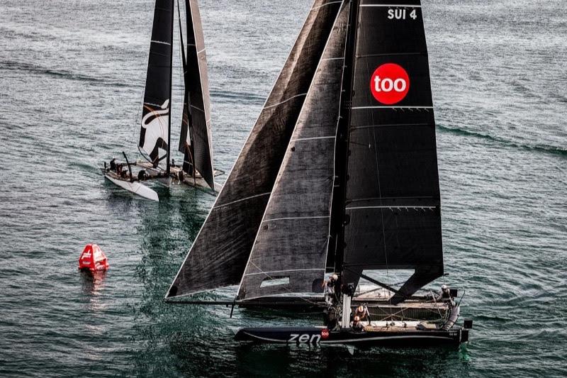 TF35 Versoix Grand Prix on Lake Geneva - Day 3 - photo © Sailing Energy / TF35