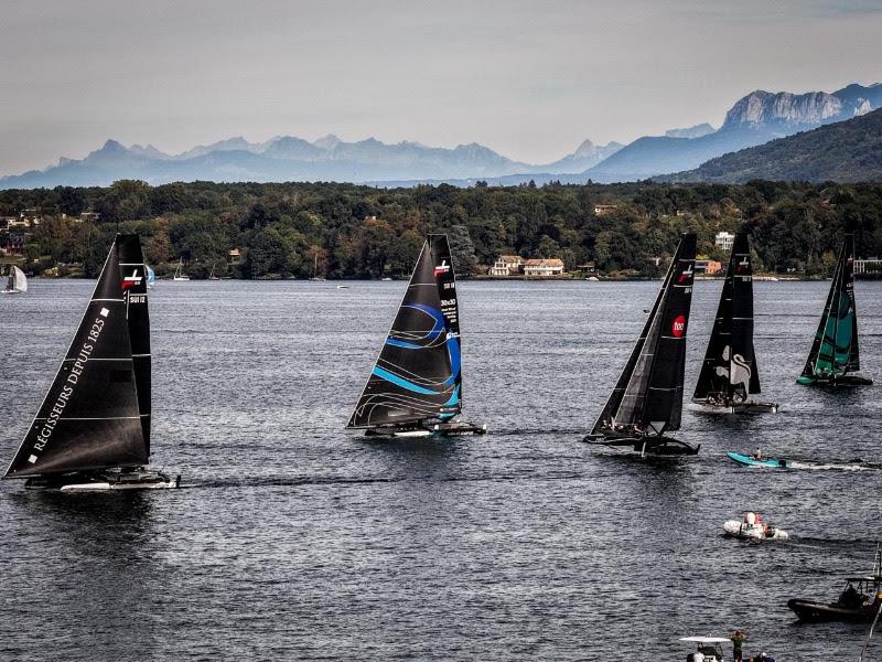 TF35 Versoix Grand Prix on Lake Geneva - Day 3 - photo © Sailing Energy / TF35