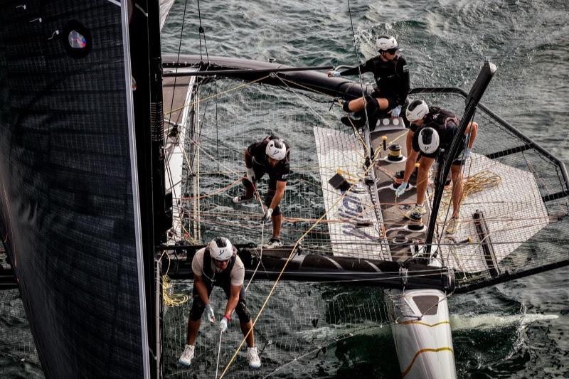 TF35 Versoix Grand Prix on Lake Geneva - Day 3 - photo © Sailing Energy / TF35