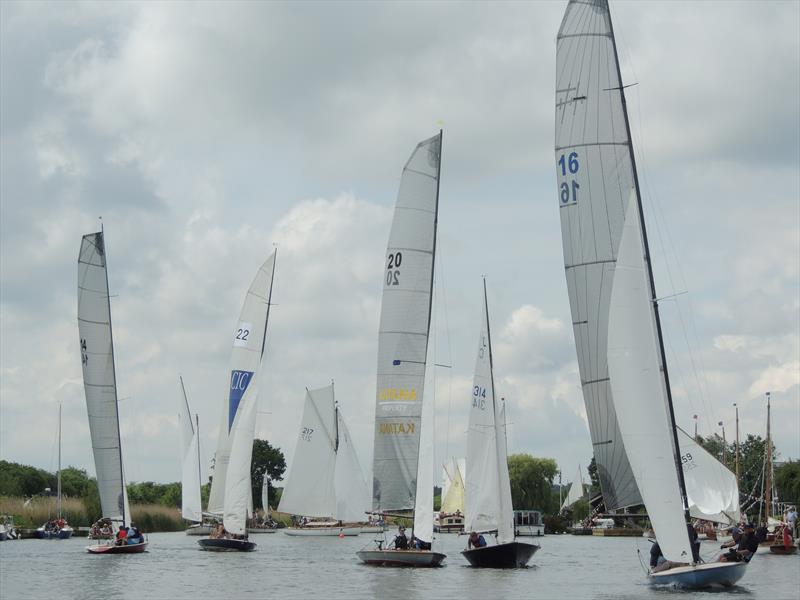 57th Navigators & General Three Rivers Race photo copyright Holly Hancock taken at Horning Sailing Club and featuring the Thames A Rater class