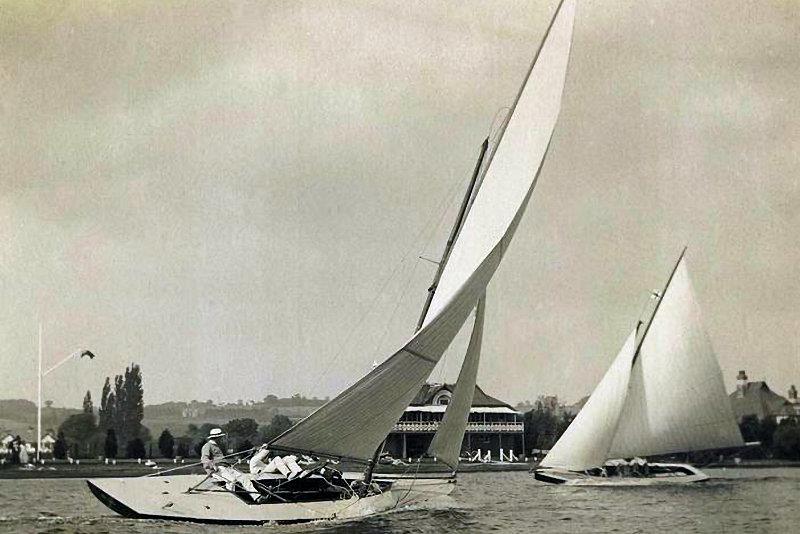Upper Thames SC in the 1920s - Vagabond photo copyright British Pathé taken at Upper Thames Sailing Club and featuring the Thames A Rater class