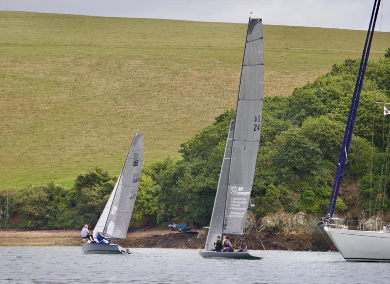 Salcombe Yacht Club Regatta 2025 photo copyright Lucy Burn taken at Salcombe Yacht Club and featuring the Thames A Rater class