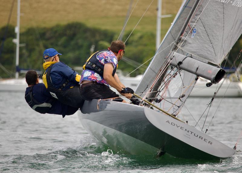 Salcombe Yacht Club Regatta 2025 photo copyright Lucy Burn taken at Salcombe Yacht Club and featuring the Thames A Rater class