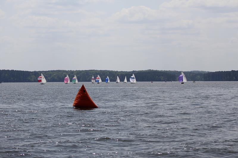 Thistle racing action photo copyright Kevin Sheehan taken at  and featuring the Thistle class