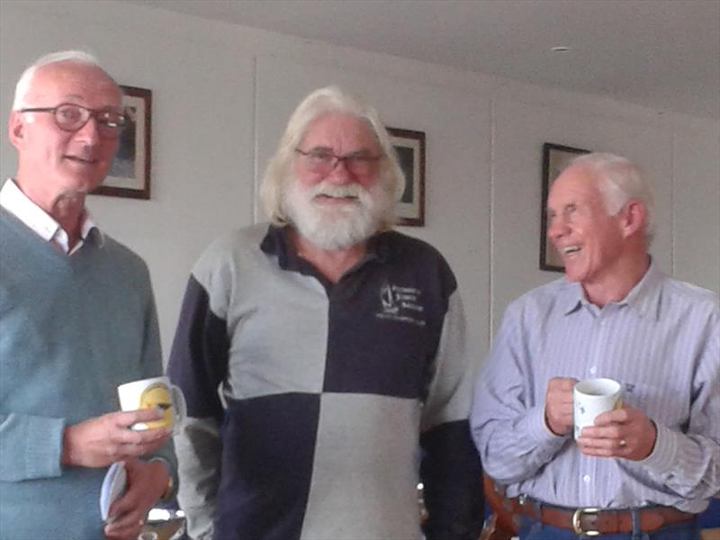 Arthur Davey (L) and Ken Ryles (R) during the Tideway Nationals in Plymouth photo copyright Diana Lindsey taken at Mount Batten Centre for Watersports and featuring the Tideway class