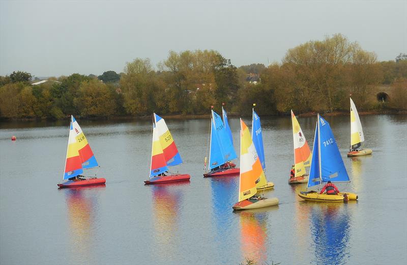 Tinker Rally at Swarkestone photo copyright Alison Warren taken at Swarkestone Sailing Club and featuring the Tinker class