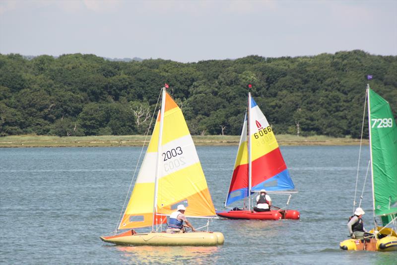 Tinker Rally at Chichester photo copyright Sandra Reely taken at Chichester Yacht Club and featuring the Tinker class