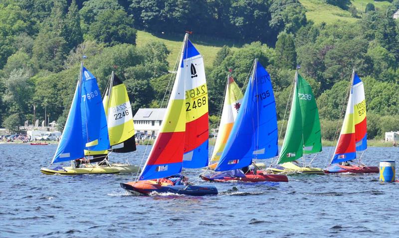 Tinker Rally at Bala photo copyright John Hunter taken at Bala Sailing Club and featuring the Tinker class