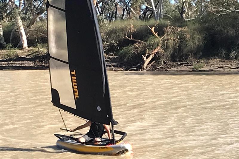 Outback sailing in the Tiwal photo copyright Melinda Henshaw taken at  and featuring the  class