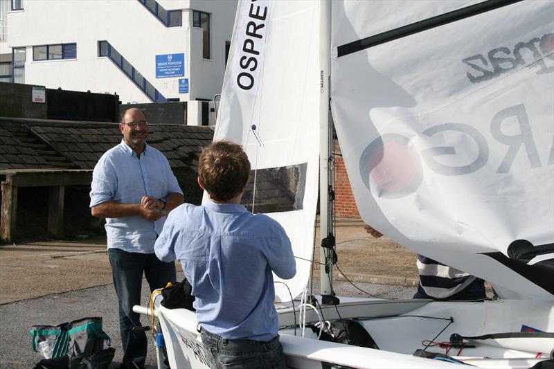 Practice day at the Endeavour Championship photo copyright Sue Pelling taken at Royal Corinthian Yacht Club, Burnham and featuring the Topaz Argo class