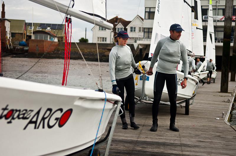 2014 Endeavour Championship day 1 photo copyright Graeme Sweeney / www.marineimages.co.uk taken at Royal Corinthian Yacht Club and featuring the Topaz Argo class