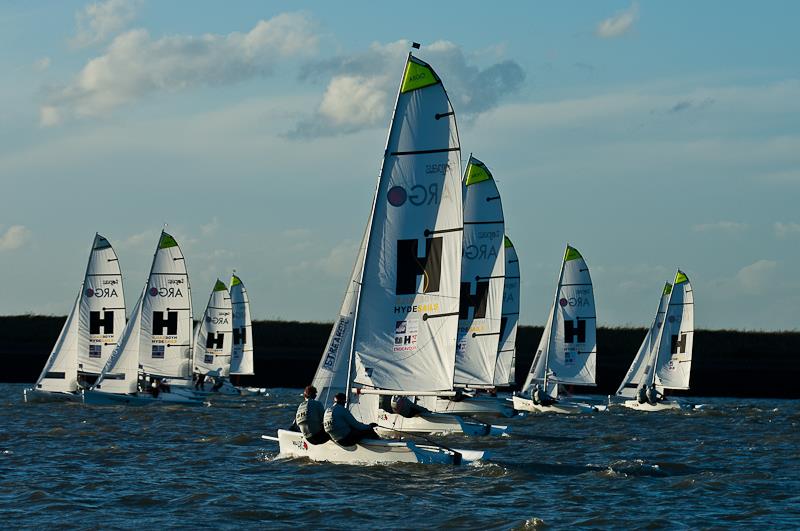 2014 Endeavour Championship day 1 photo copyright Graeme Sweeney / www.marineimages.co.uk taken at Royal Corinthian Yacht Club, Burnham and featuring the Topaz Argo class