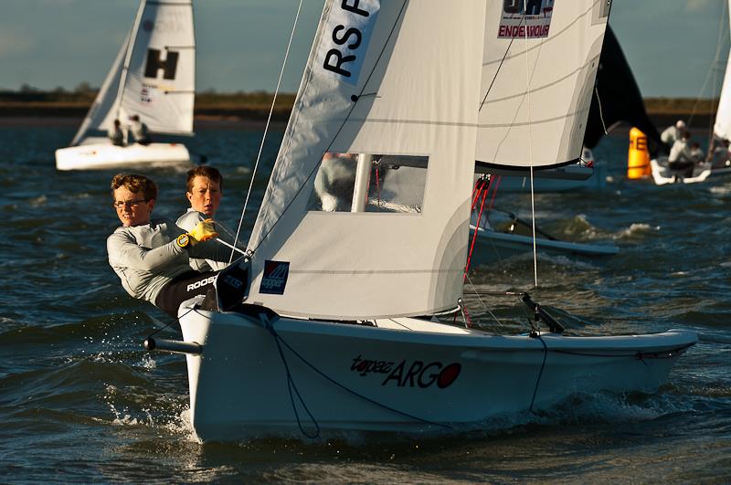 2014 Endeavour Championship day 1 photo copyright Graeme Sweeney / www.marineimages.co.uk taken at Royal Corinthian Yacht Club and featuring the Topaz Argo class
