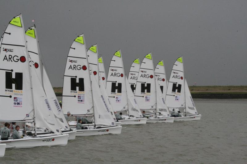 2014 Endeavour Championship day 2 photo copyright Sue Pelling taken at Royal Corinthian Yacht Club, Burnham and featuring the Topaz Argo class