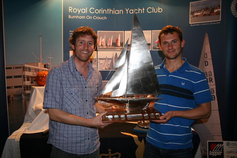 Matt Burge and Toby Lewis win the 2014 Endeavour Championship photo copyright Sue Pelling taken at Royal Corinthian Yacht Club, Burnham and featuring the Topaz Argo class