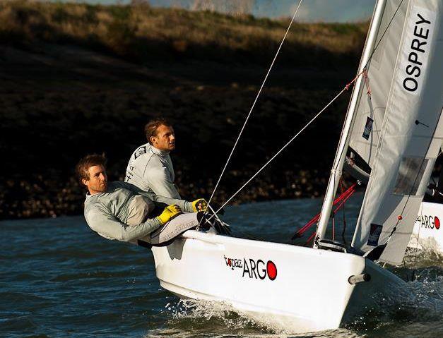Matt Burge and Toby Lewis win the 2014 Endeavour Championship photo copyright Graeme Sweeney / www.marineimages.co.uk taken at Royal Corinthian Yacht Club, Burnham and featuring the Topaz Argo class