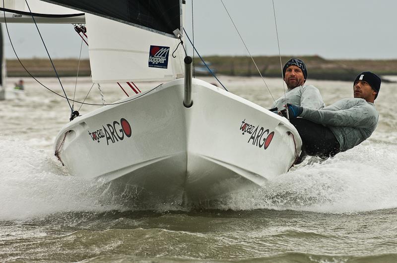 2014 Endeavour Championship day 2 photo copyright Graeme Sweeney / www.marineimages.co.uk taken at Royal Corinthian Yacht Club, Burnham and featuring the Topaz Argo class