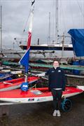 Autumn Halliday from Killyleagh pictured at Strangford Lough Yacht Club © Emma Blee