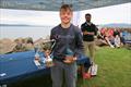 Bobby Driscoll wins Male Junior category at the RYA Northern Ireland Youth Championships © Simon McIlwaine
