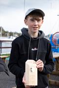 © David Branigan / Oceansport Rian Collins of Royal Cork Yacht Club, winner of the Topper 5.3 class at the Investwise Irish Sailing Youth Nationals on Cork Harbour © David Branigan / Oceansport