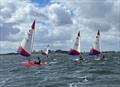 Downwind in breezy conditions during the ITCA (GBR) Invitatonal Training at Draycote Water © Martin Gunn