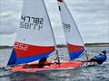 ITCA (GBR) Invitation Coaching at Grafham Water - Close ducking behind on Port 