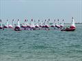 Managing the changing tides with the winds during the Topper Coaching at Hayling Island