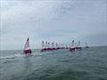 High Wind Set Up and Practice during the Topper Coaching at Hayling Island