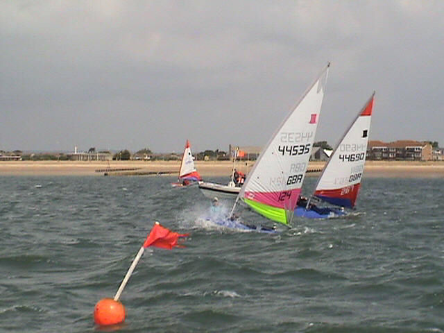 Action from the Topper open at Arun Youth Aqua Centre photo copyright Roger Elliman taken at Arun Youth Aqua Centre and featuring the Topper class