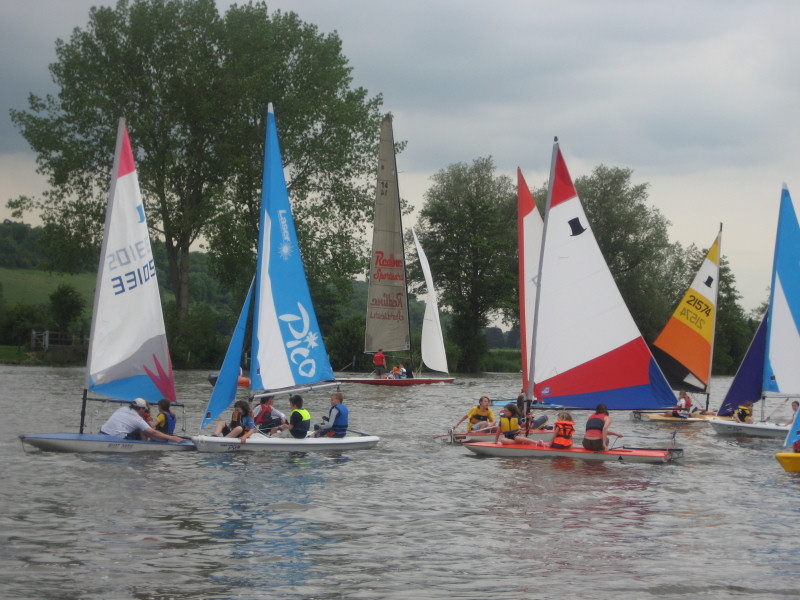 Heaps of fun was had by all during Junior Bourne End Week photo copyright Sue Markham taken at Upper Thames Sailing Club and featuring the Topper class