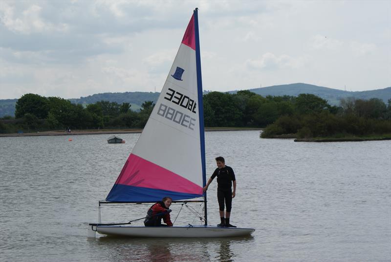 Push the Boat Out at Rhyl Yacht Club 2014 photo copyright WYA taken at Rhyl Yacht Club and featuring the Topper class