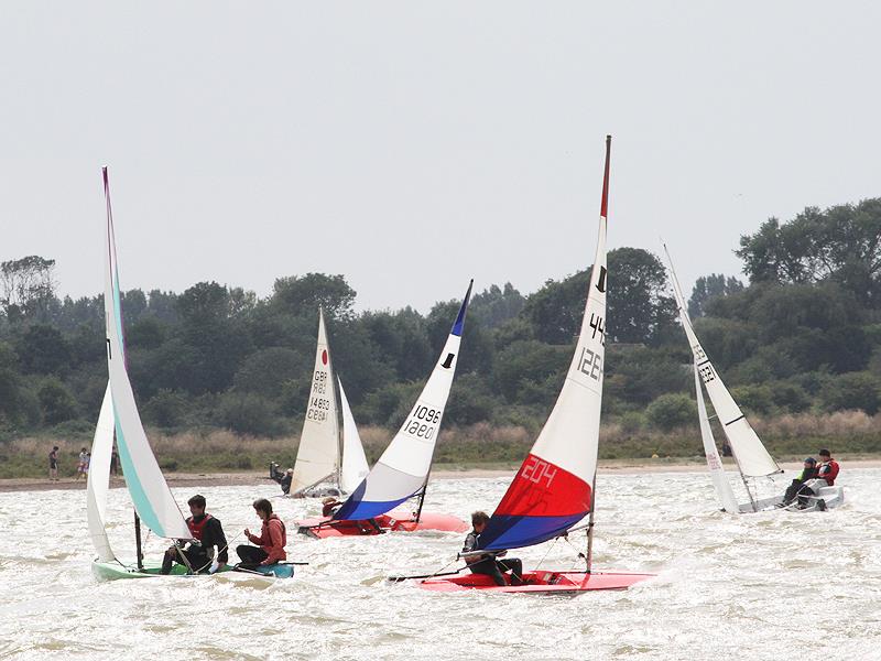 Pyefleet Week day 3 photo copyright Fiona Brown / www.fionabrown.com taken at Brightlingsea Sailing Club and featuring the Topper class