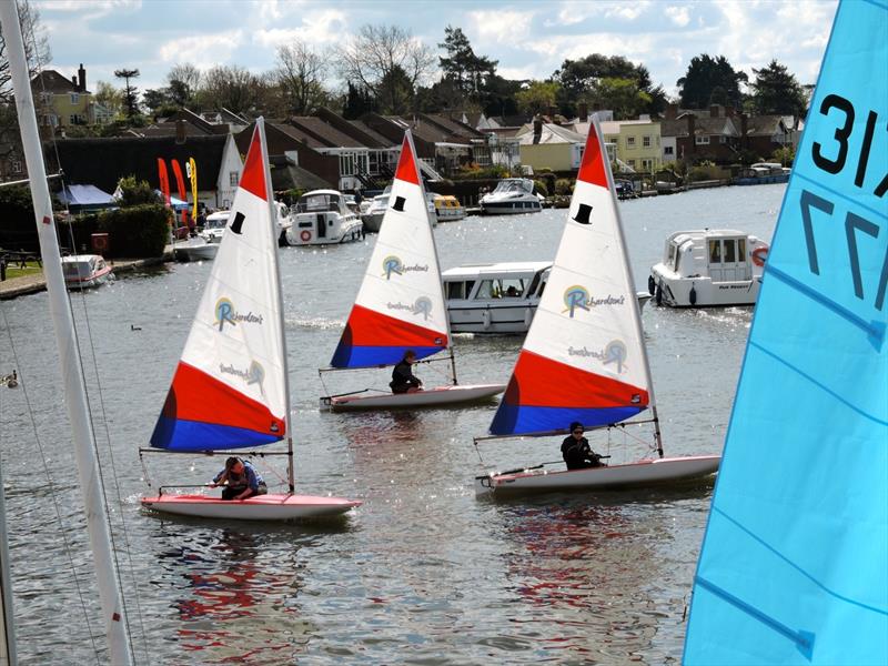 Horning Boat Show Try Sailing Day photo copyright Holly Hancock taken at Horning Sailing Club and featuring the Topper class