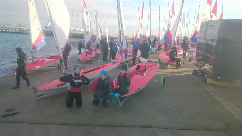 Topper Taster Days photo copyright Andre Ozanne taken at Weymouth & Portland Sailing Academy and featuring the Topper class